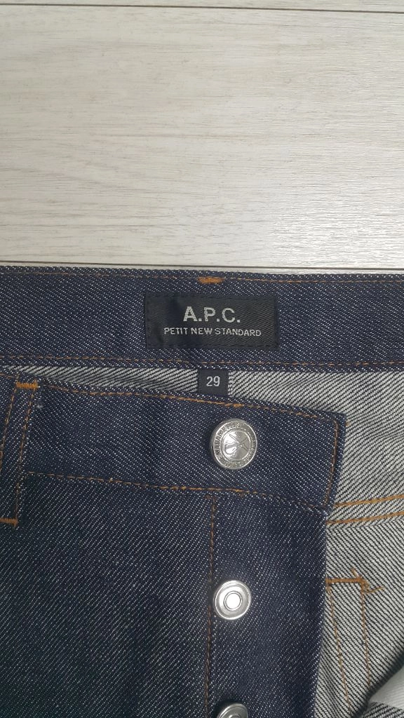 A.P.C 아페쎄(정품) 수입대님 30실측(No.610)해외판! 거의새바지! 이미지