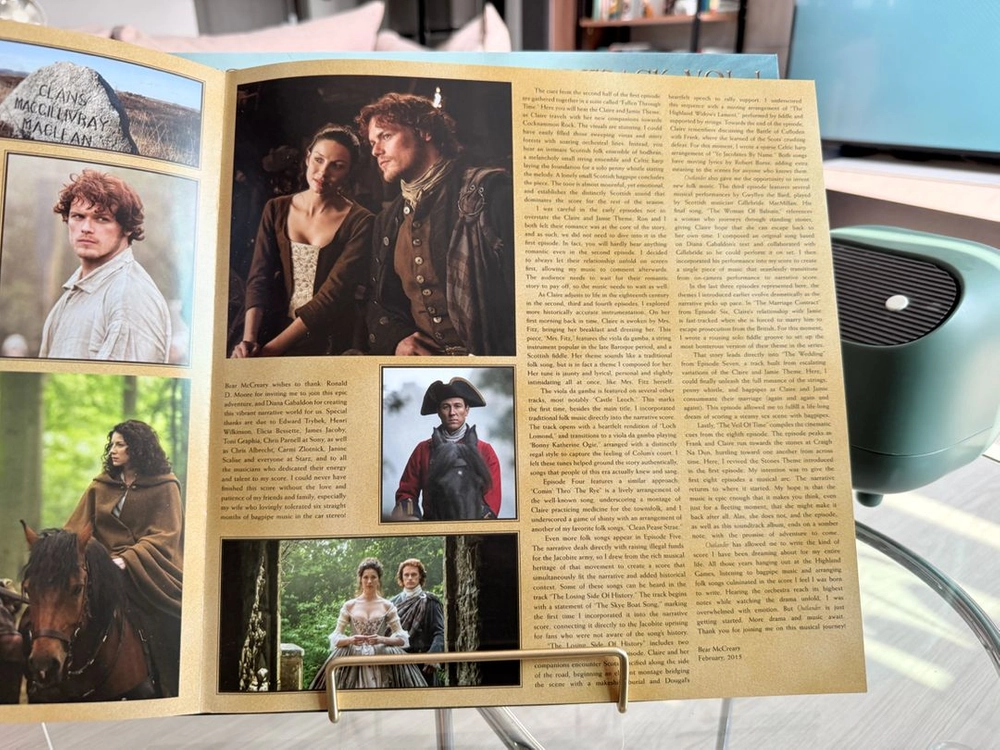 아웃랜더(OUTLANDER) 시즌1 vol1. 한정반 컬러반 lp 이미지