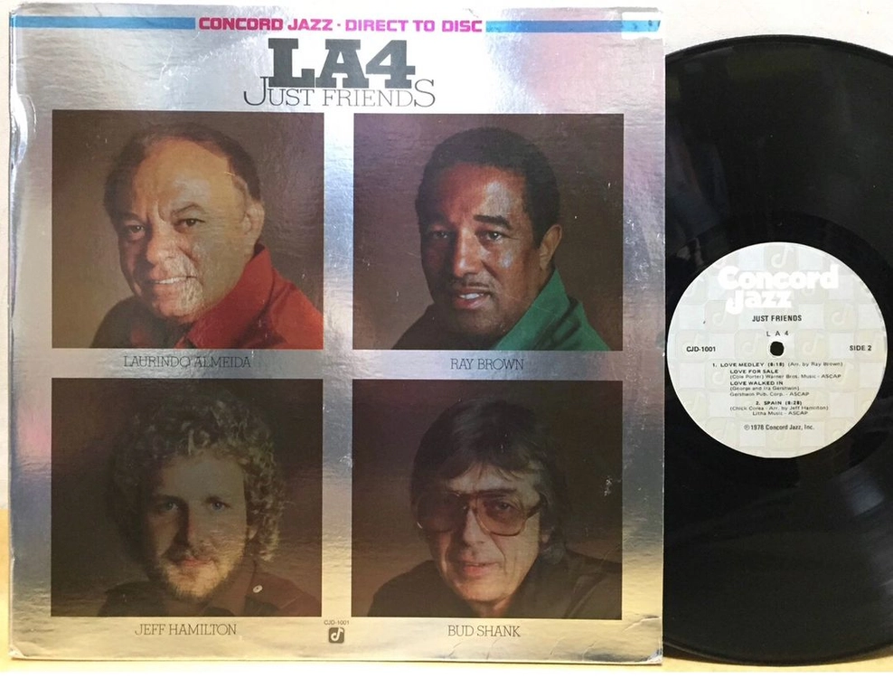 LP ; LA4 - just friends 콩코드 재즈 엘피 jazz 이미지