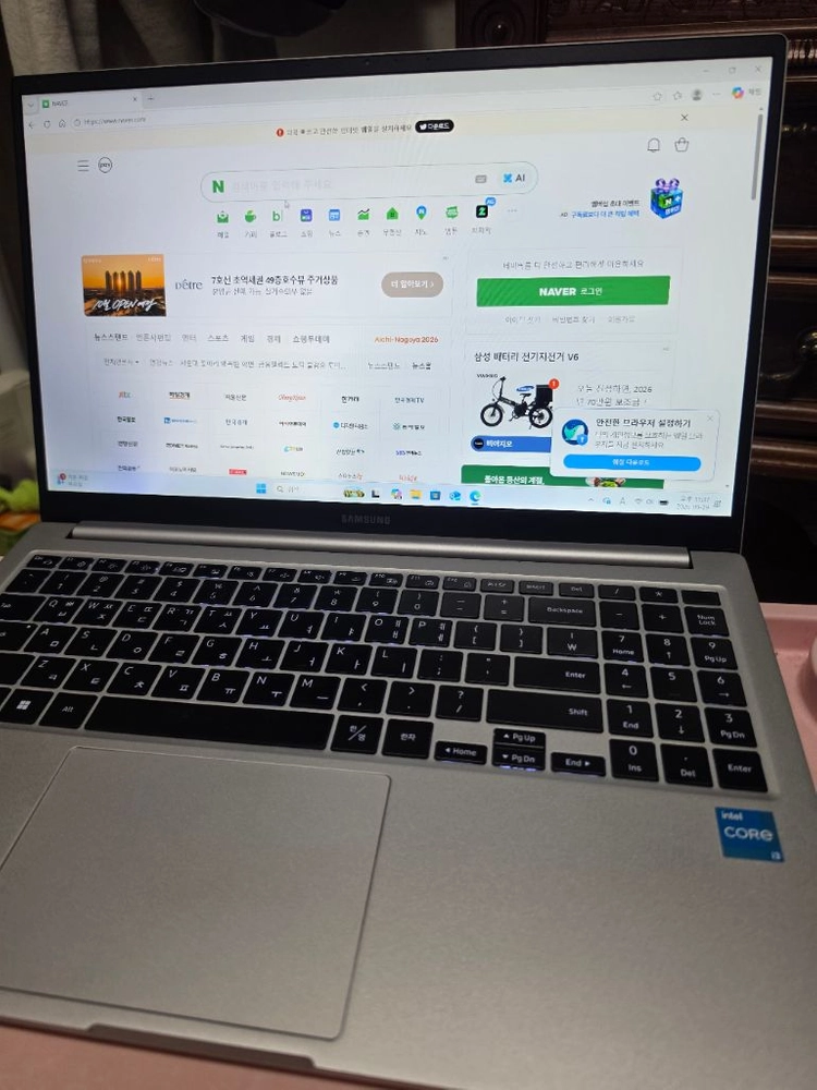 [S급/풀성능] 삼성 갤럭시북4 / 13세대 / 램 16G / SSD 256G / 배터리 새거 교체완료 이미지