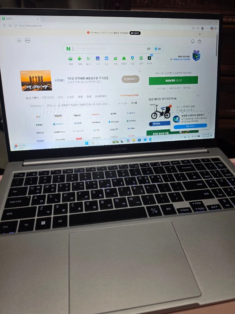 [S급/풀성능] 삼성 갤럭시북4 / 13세대 / 램 16G / SSD 256G / 배터리 새거 교체완료 이미지