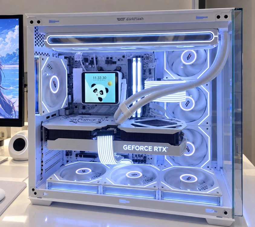 (신품) 라이젠7 9800X3D RTX5080 화이트PC - 안심되는 중고거래