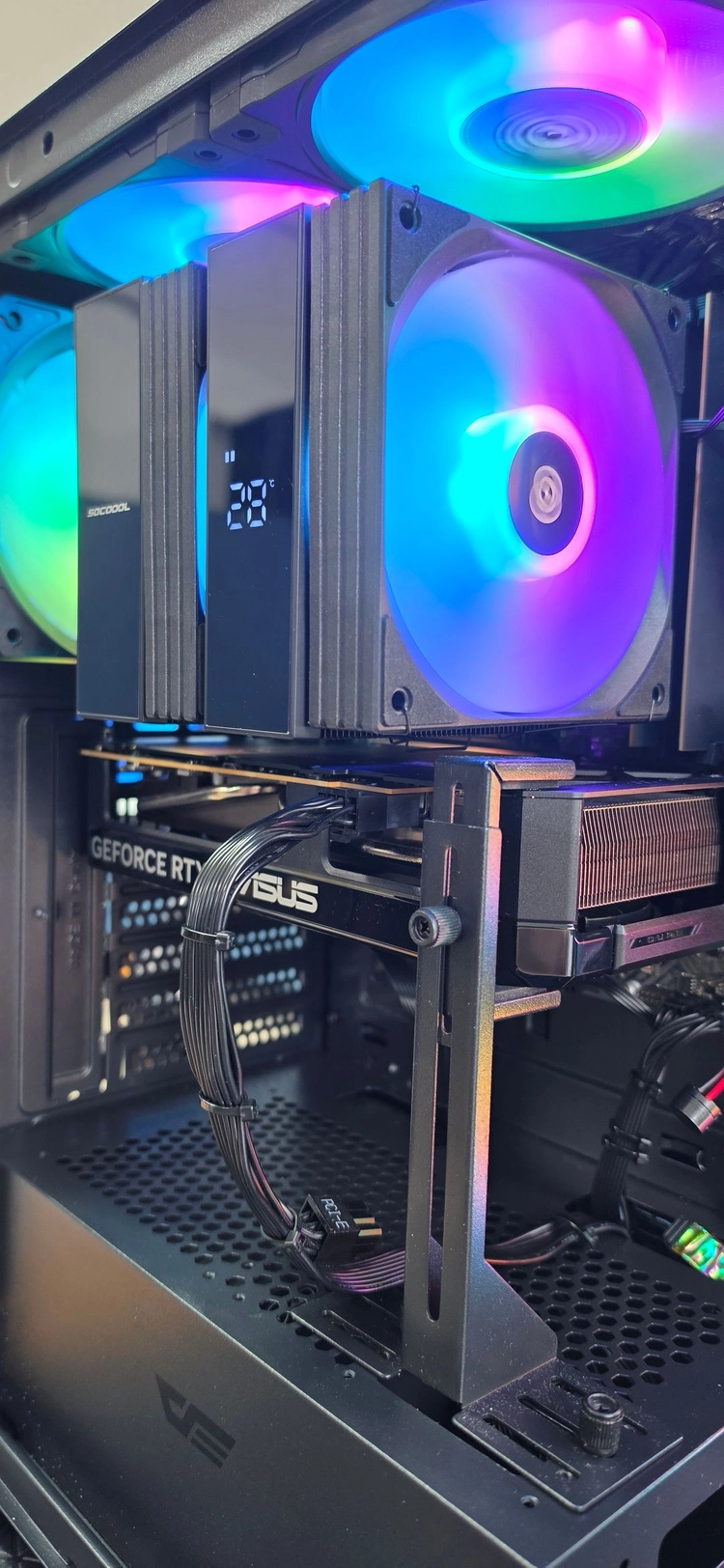 게이밍본체 i5-14600KF/ DDR5 32GB/ RTX5060 8GB/ WD 1TB NVMe 이미지
