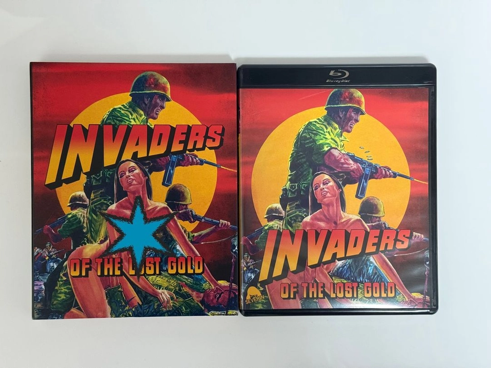 [세베린] 《잃어버린 황금의 침략자 (Invaders of the Lost Gold)》 초회 아웃케이스 한정판 블루 이미지