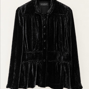 CLAUDIE PIERLOT 끌로디피에로 실크벨벳 블라우스 이미지