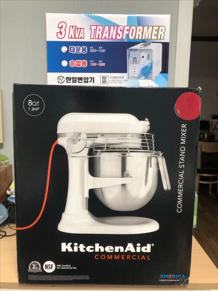 KichenAid 8QT 업소용 반죽기 이미지