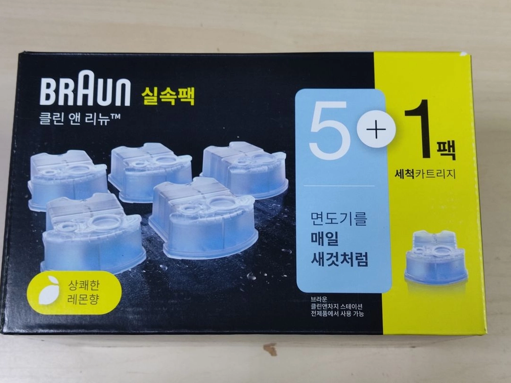 브라운 면도기 정품 세정액 2개입, 6개입 CCR2 / CCR6 이미지