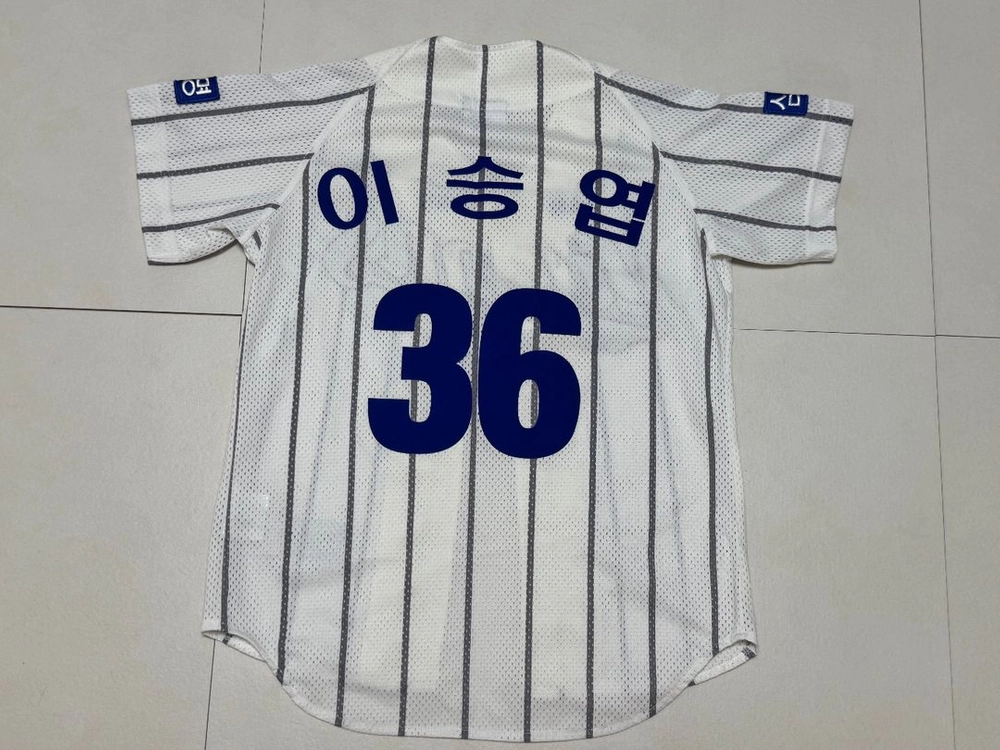 이승엽 키즈 유니폼 7 사이즈 (네포스) 이미지