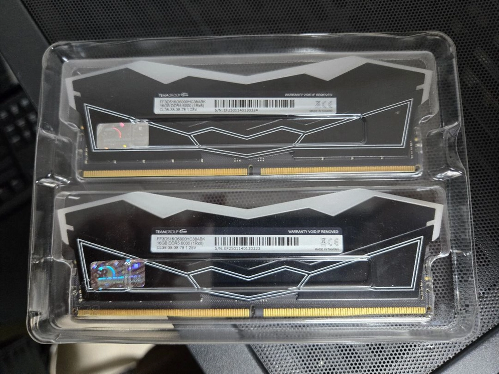 DDR5 팀그룹 6000MHZ 16X2 32GB 이미지