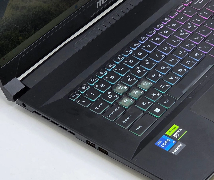 MSI Sword GF76 B13VFK i7-13620H RTX4060 16GB 512GB 게이밍 노트북 17인치 이미지