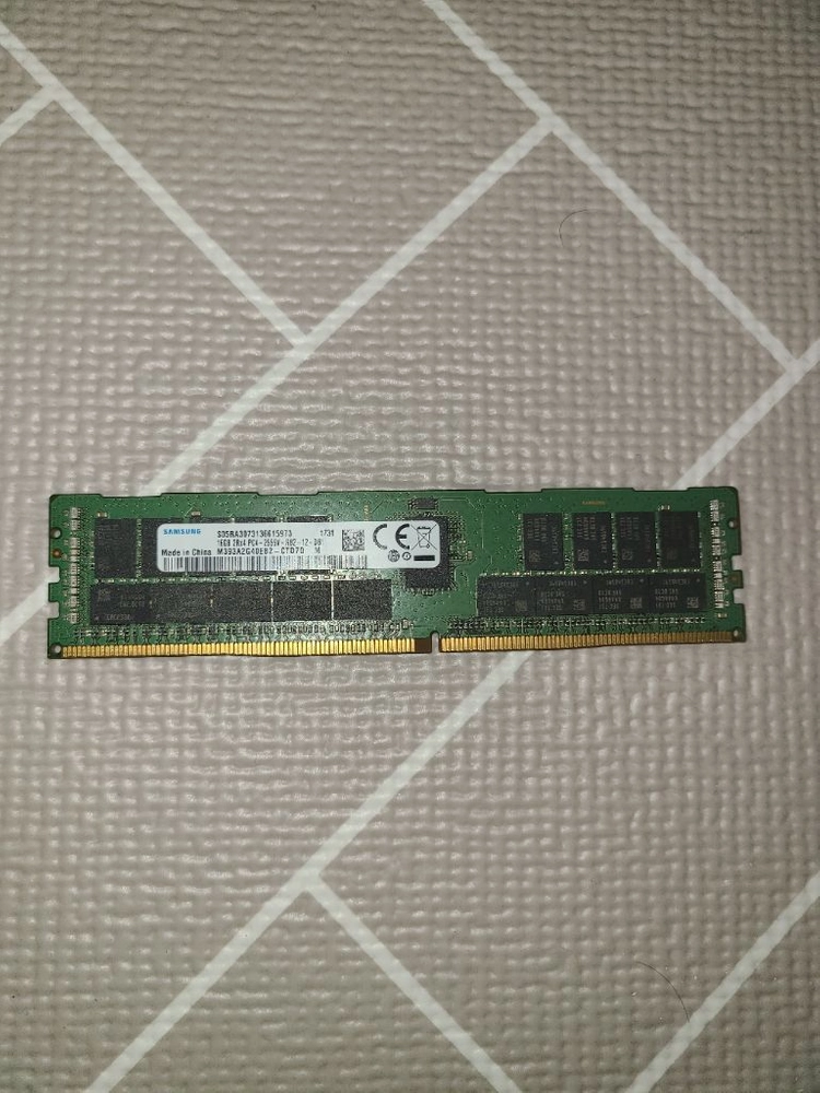 삼성 DDR4 16GB PC4-2666V 서버용 ECC RAM - 안심되는 중고거래