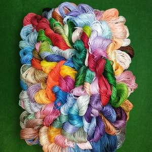 무배)199색 프랑스 자수실 십자수실, french embroidery 이미지