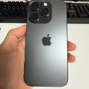 아이폰 15 pro 256GB 블랙 이미지