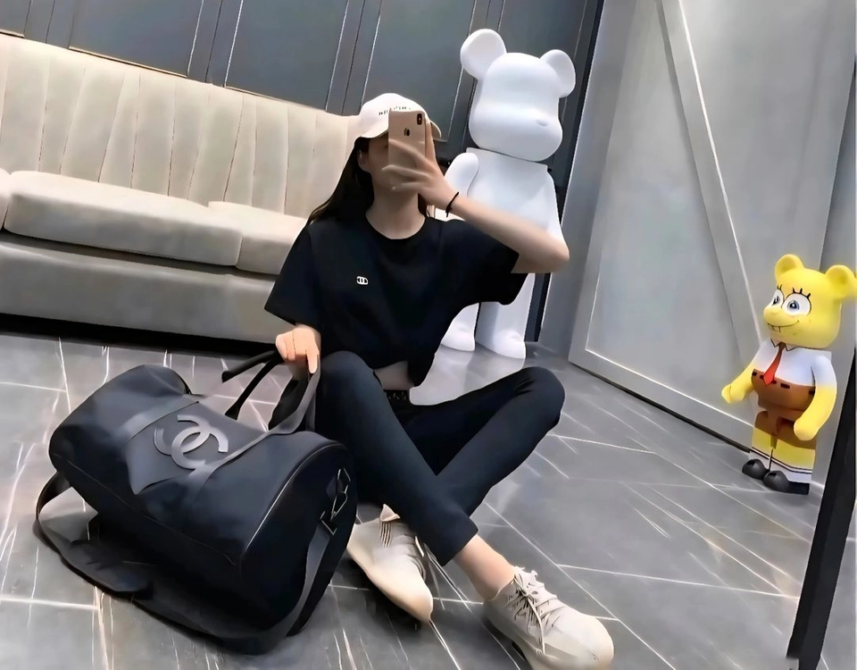 샤넬보스턴백 운동가방 여행가방 남여공용 이미지
