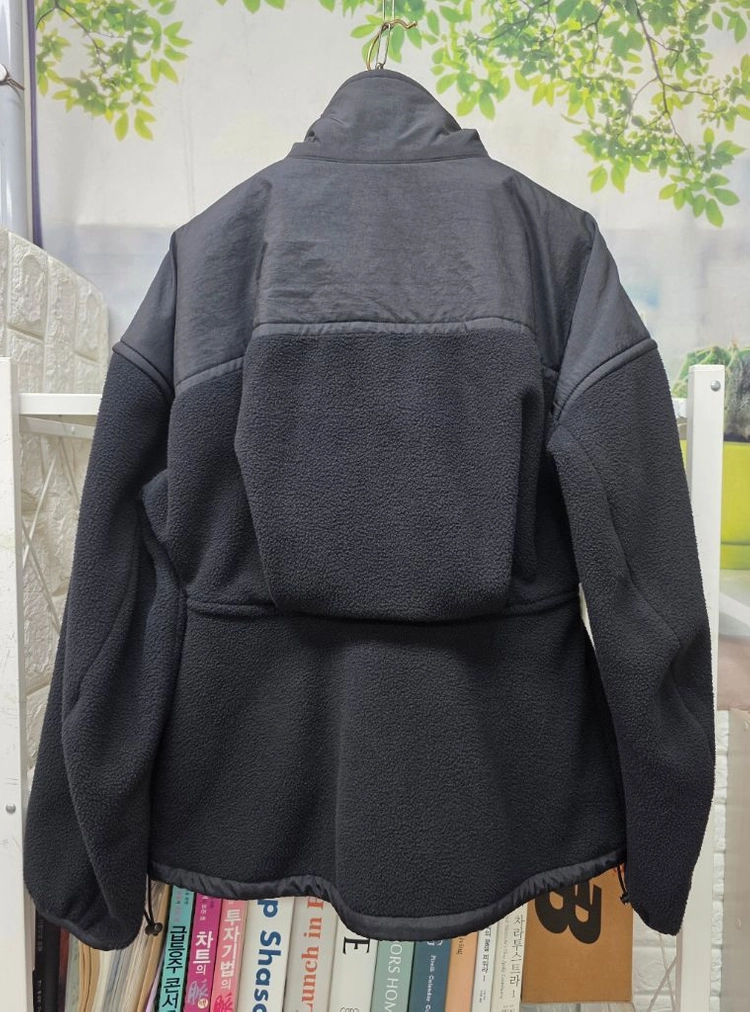 알렉산더왕 여성 플리스 자켓 블랙 S 태피터 믹스 집업 후리스자켓 AD67 이미지