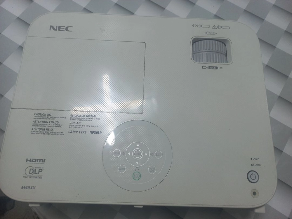 NEC프로젝터 M403X 4000안시 이미지