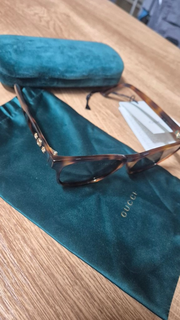 구찌(Gucci) 선글라스 (GG0208S 계열 토토이즈/호피 패턴) 이미지