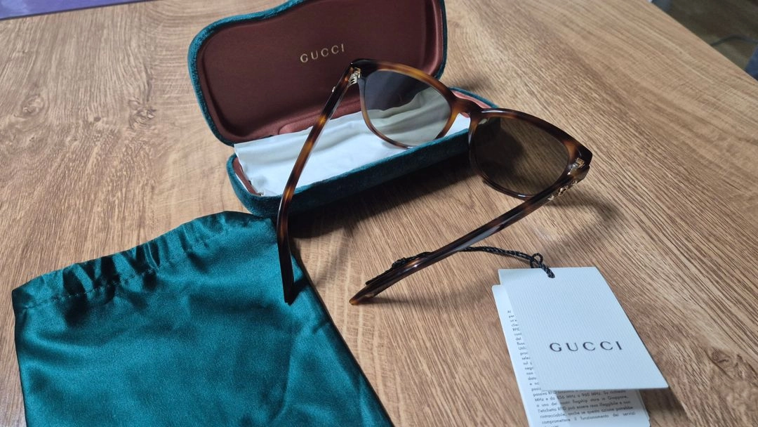 구찌(Gucci) 선글라스 (GG0208S 계열 토토이즈/호피 패턴) 이미지