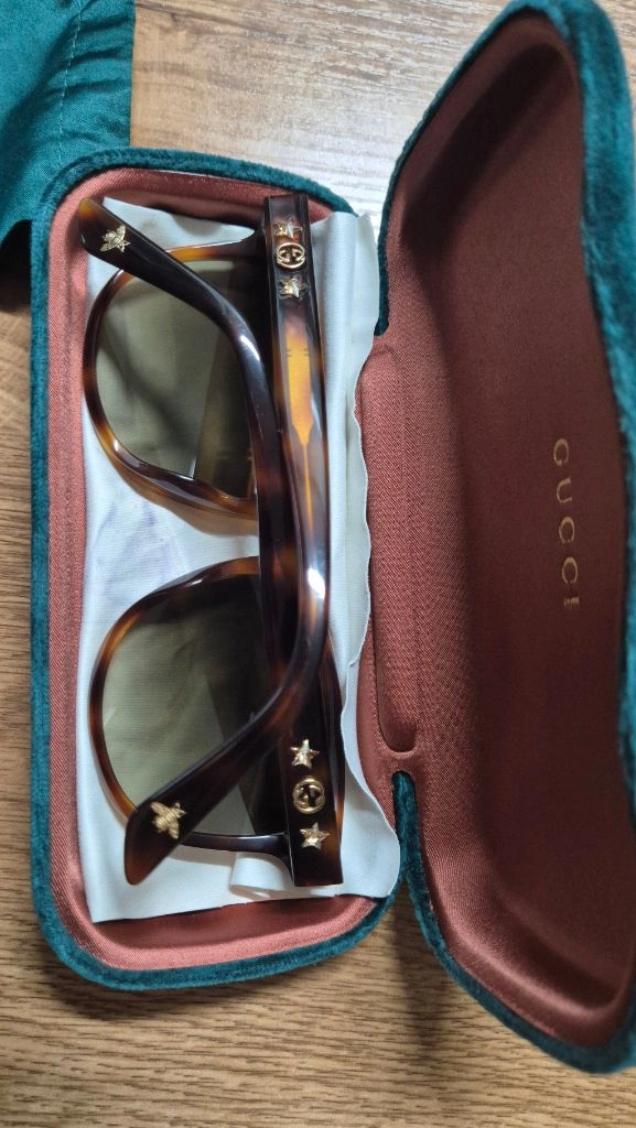 구찌(Gucci) 선글라스 (GG0208S 계열 토토이즈/호피 패턴) 이미지