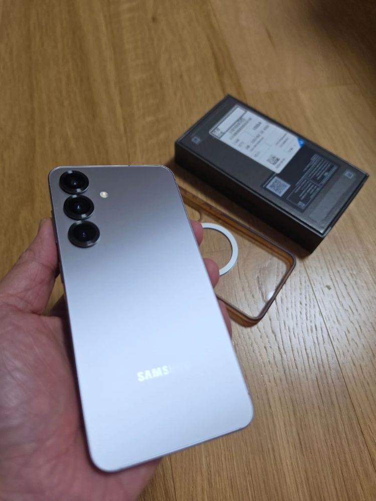 갤럭시 S25 256gb 실버 쉐도우 신품급 판매 이미지