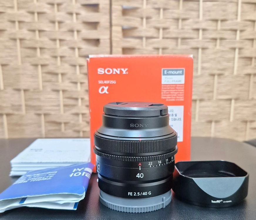 소니/정품 FE 40mm F2.5 G 이미지