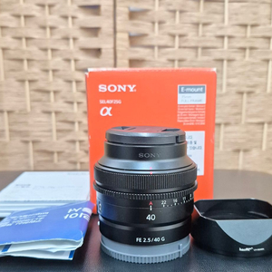소니/정품 FE 40mm F2.5 G 이미지