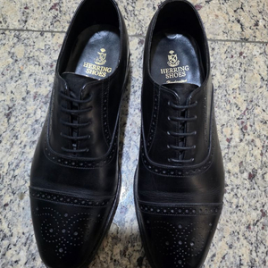 Herring Shoes 남성 옥스포드 구두 블랙 8 이미지