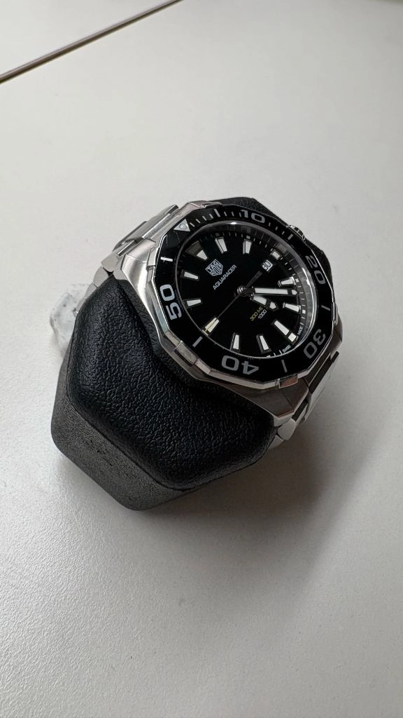 태그호이어 아쿠아레이서 쿼츠 41mm 검판 이미지