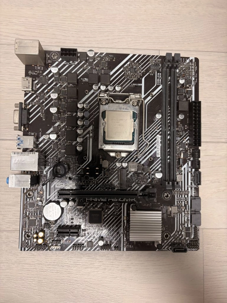 인텔 i7-11700F + ASUS PRIME H510M-K 메인보드 세트 이미지