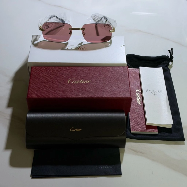 (OS) Cartier 까르띠에 프리미어 드 무테 선글라스 이미지
