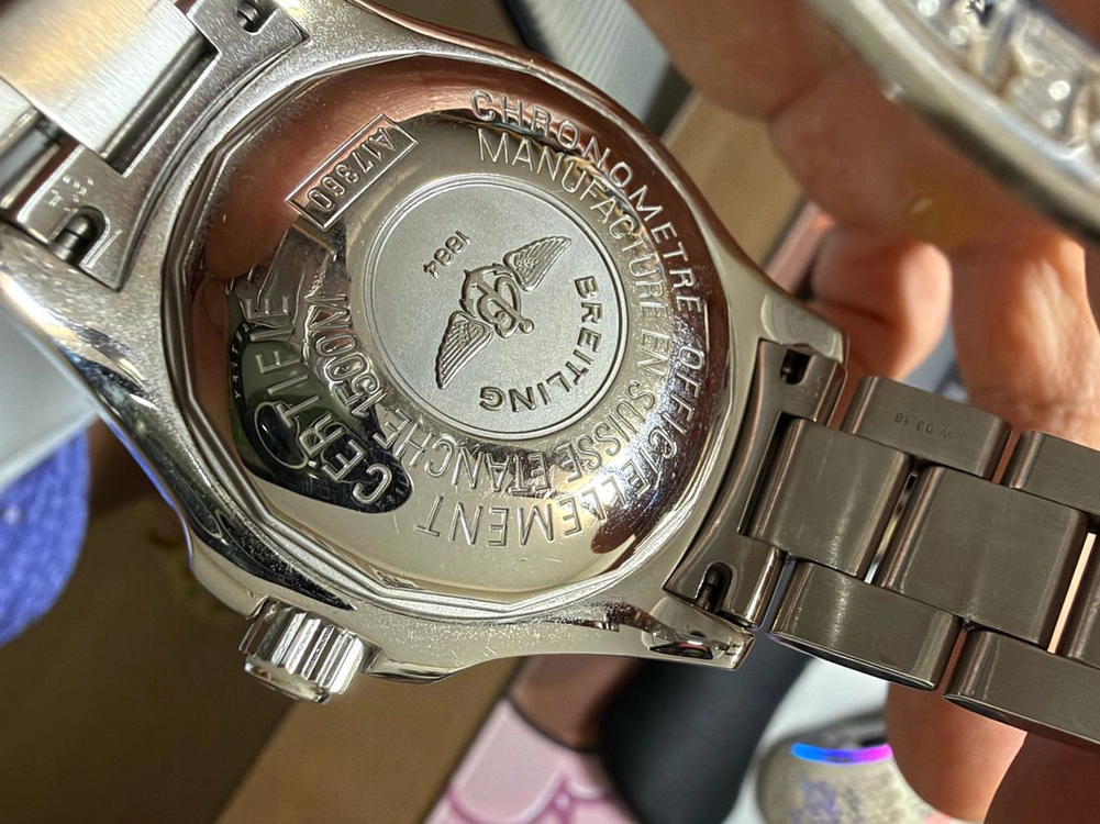 브라이틀링 슈퍼오션 42mm 청판 (사진추가) 이미지