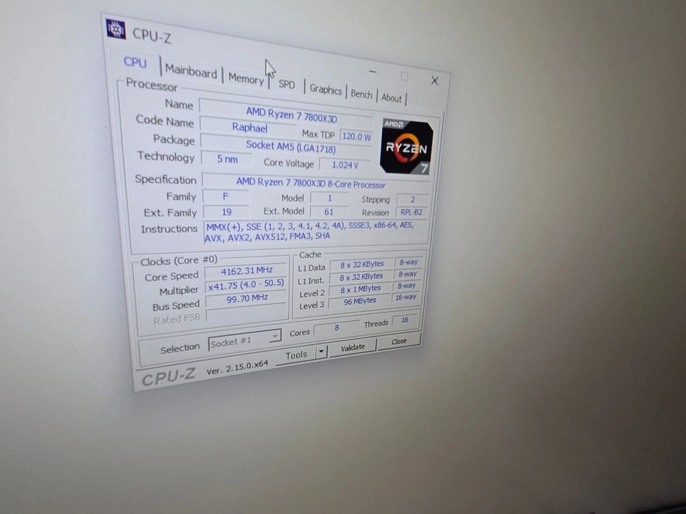 라이젠 7800x3d b650m ddr5 32gb 750w 4070tis 1tb 팔아요 4070 tis 이미지
