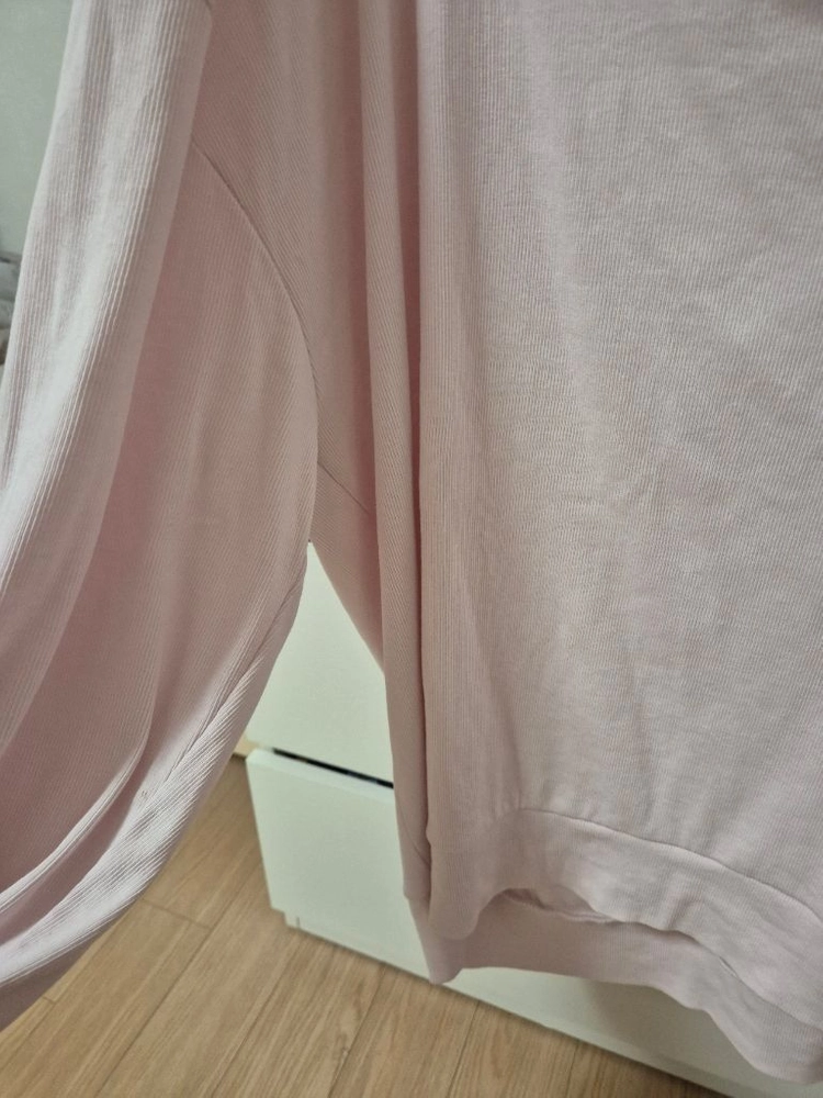 오버핏 터들 후드 티셔츠 이미지