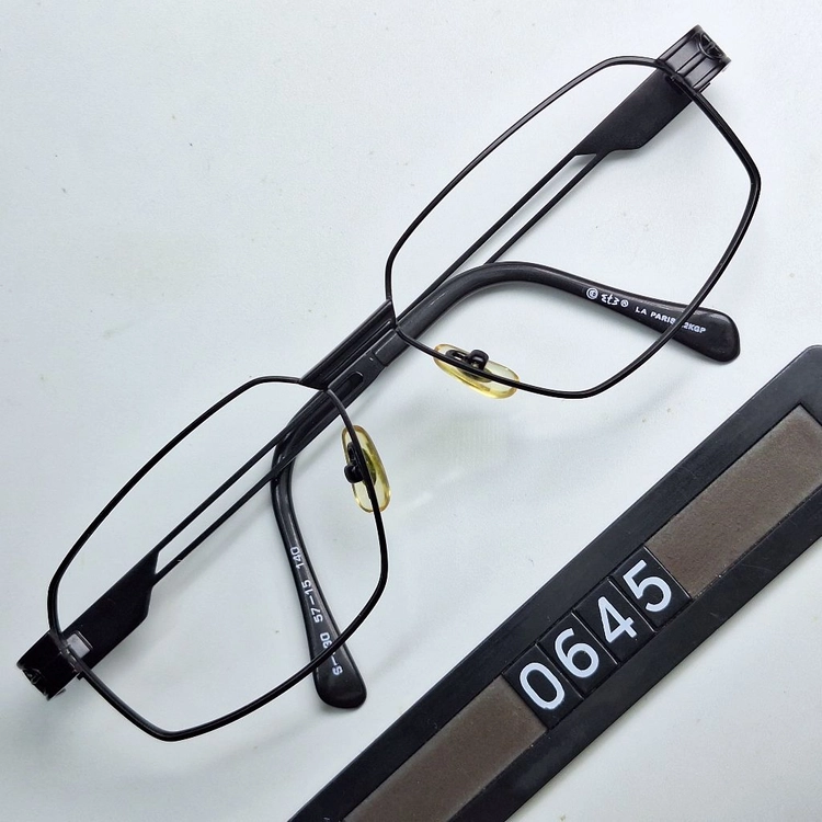 ETE LA PARIS 22KGP 금도금 S-530 안경테 57mm 선글라스테 일본 빈티지 아메카지 빅사이즈 Y2K 이미지