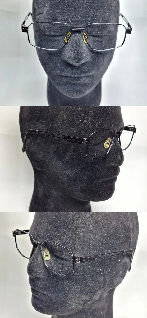 ETE LA PARIS 22KGP 금도금 S-530 안경테 57mm 선글라스테 일본 빈티지 아메카지 빅사이즈 Y2K 이미지
