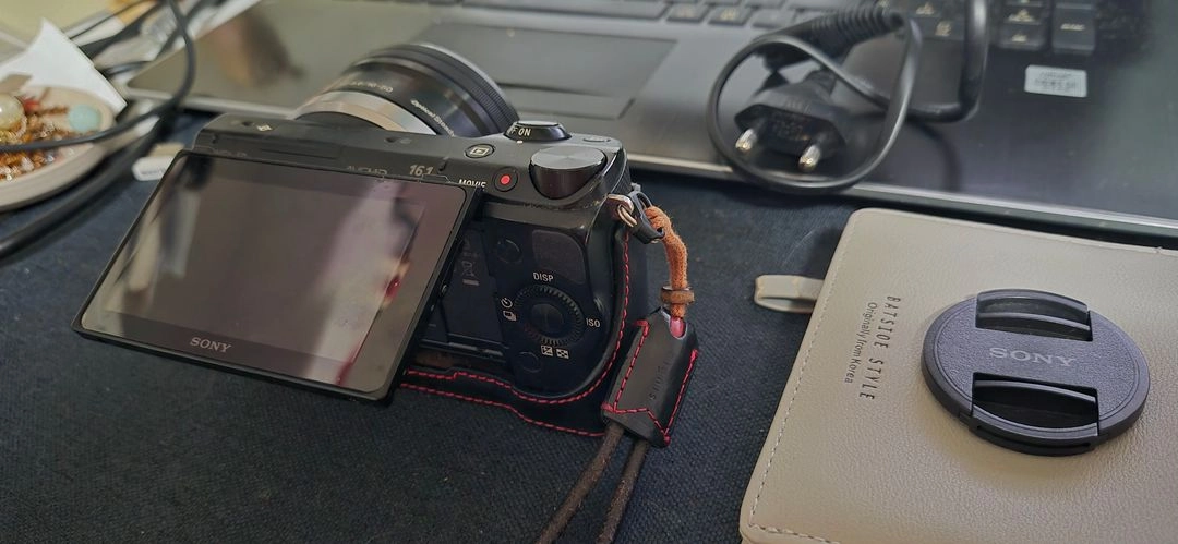 소니 NEX5R 미러리스 카메라 + 18-55mm 렌즈 세트 이미지