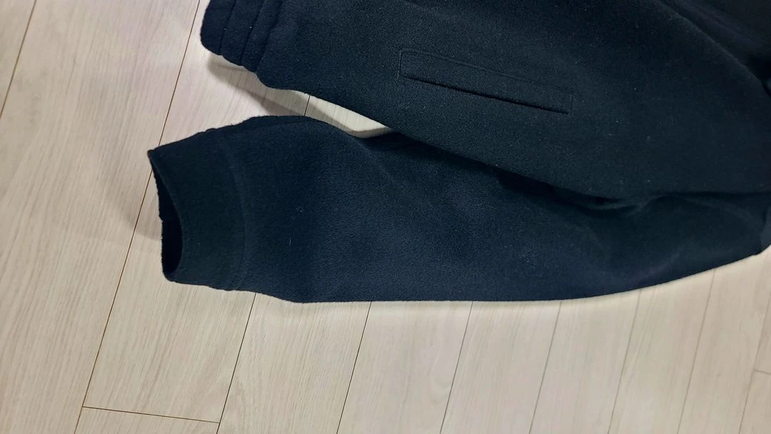 고낙 파셀 울 블루종 블랙 이미지