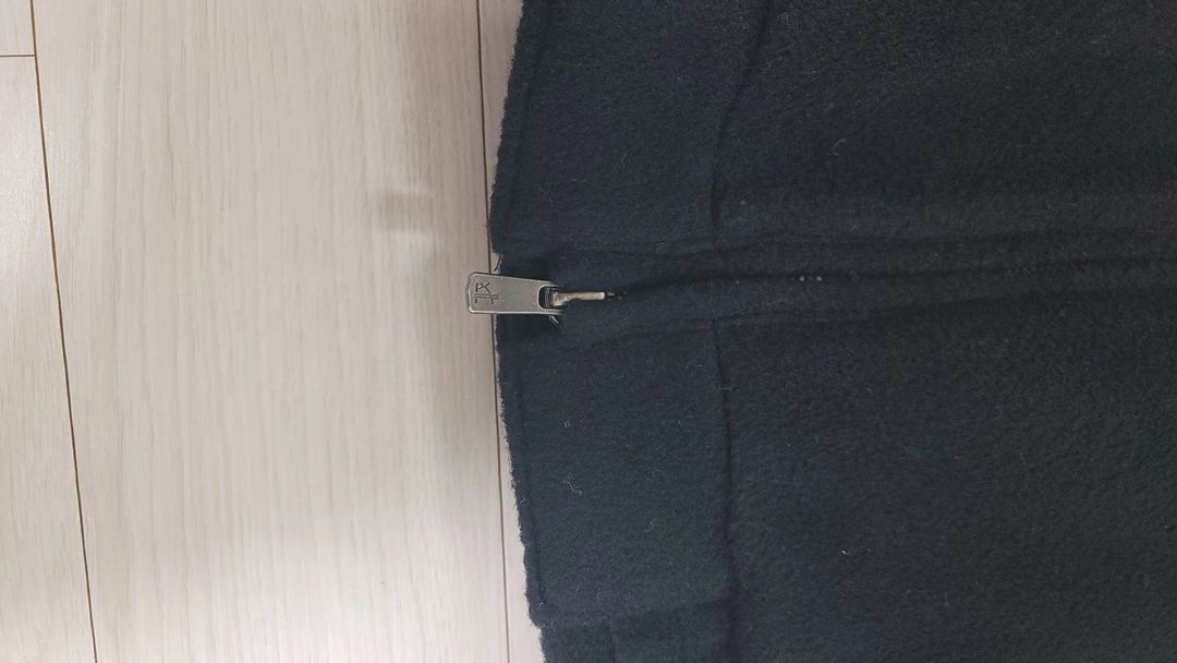 고낙 파셀 울 블루종 블랙 이미지