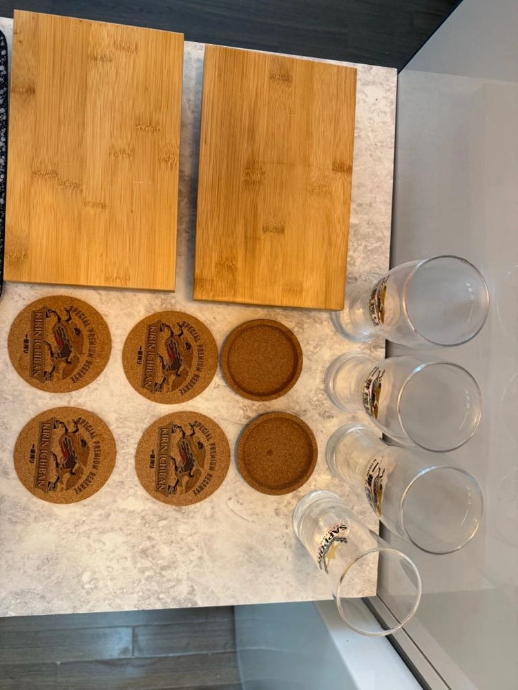 일식기 세트 홈 오마카세 그릇 도마 맥주컵 받침대 미니화로...등 이미지