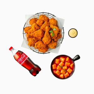 BHC (맛초킹 뿌링클 콰삭킹 골드킹) (핫후라이드 뿌링클콤보 커링클) (순살뿌링클 맛초킹콤보 레드킹 골드킹콤보) 이미지