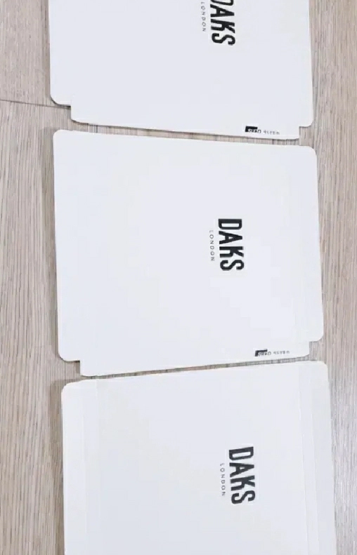 (새상품) 닥스,레노마 손수건 포장케이스 선물용기,포장곽,상자 이미지