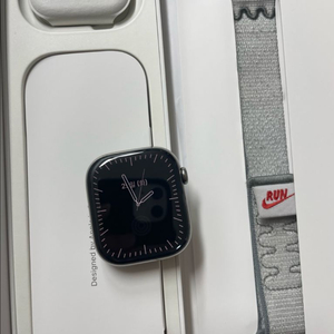애플워치10티타늄 46mm 내추럴 SS급 애플케어+ 이미지
