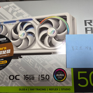 rtx5080 아스트랄 화이트 이미지