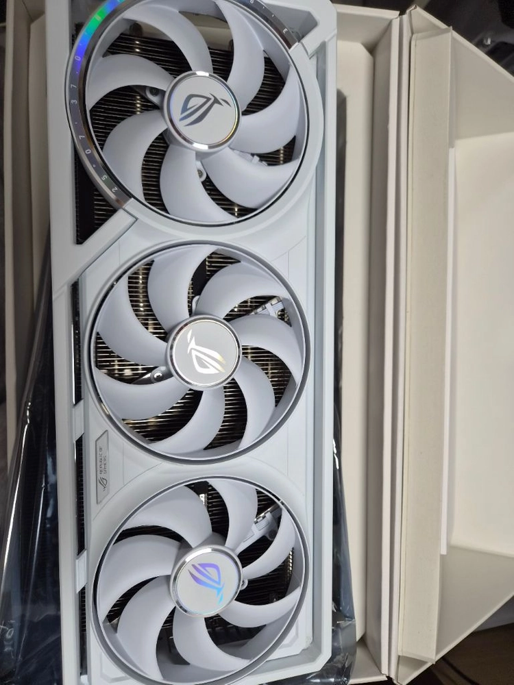rtx5080 아스트랄 화이트 이미지