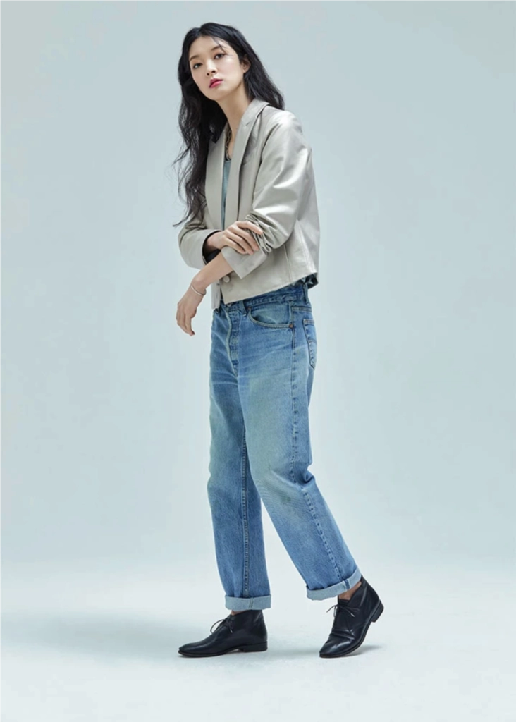 [55] 김서룡 이태리 양가죽 크롭 자켓 이미지