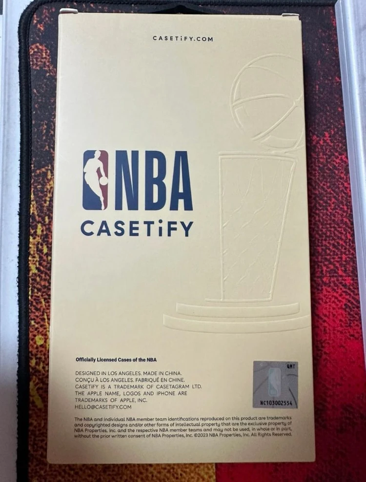 NBA x 케이스티파이 아이폰 14프로 케이스 팝니다 이미지