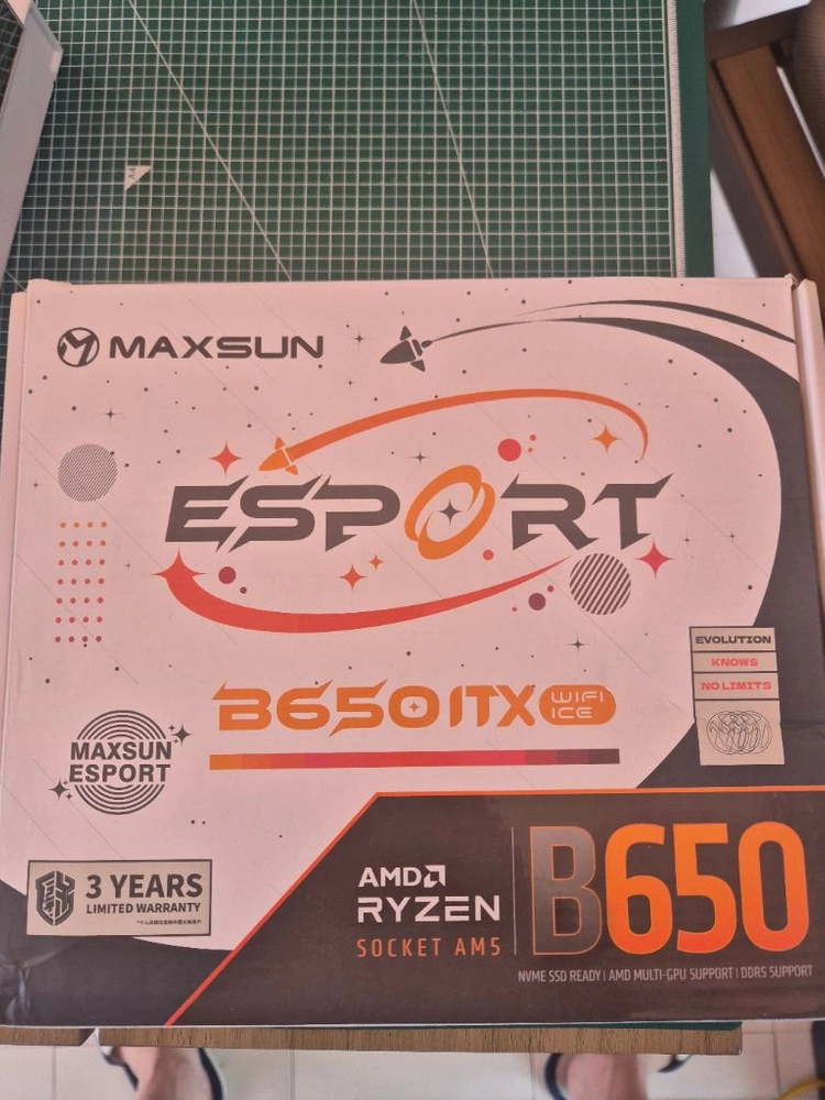 maxsun b650itx 메인보드 이미지