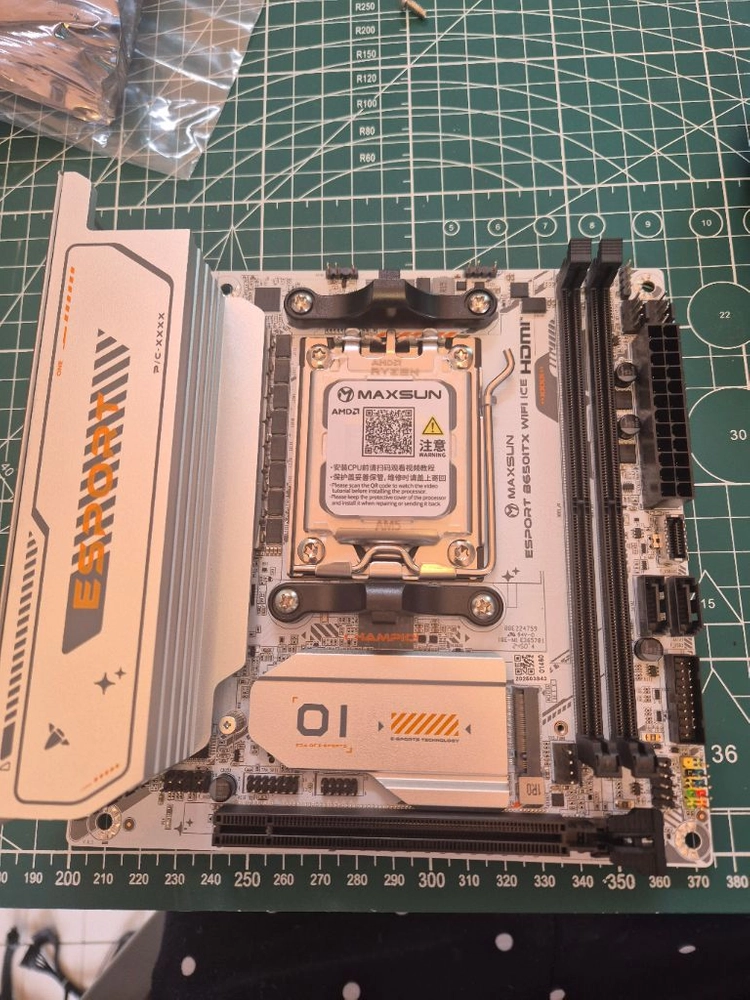 maxsun b650itx 메인보드 이미지