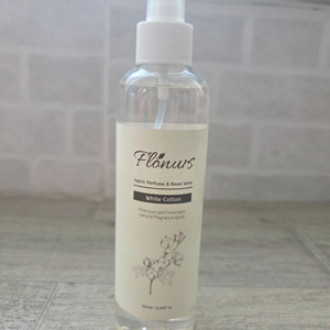 플로너스 패브릭 퍼퓸 앤 룸 스프레이 화이트 코튼 250ml 이미지