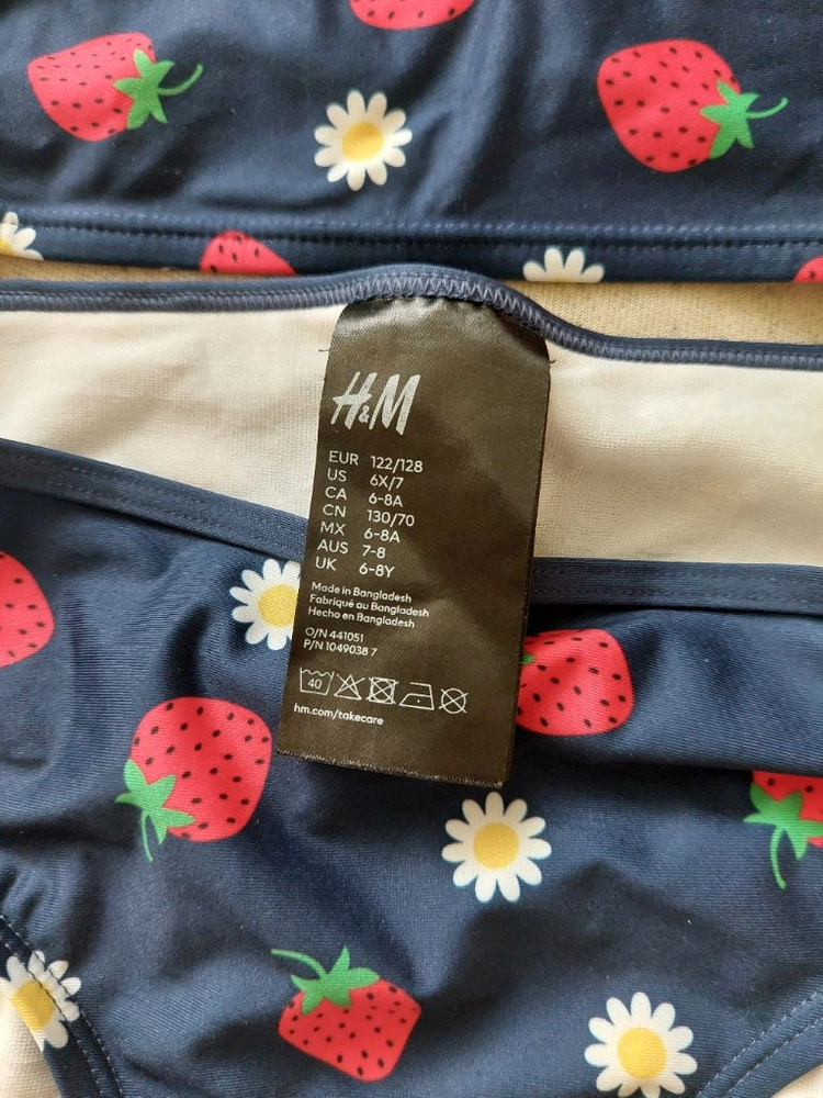 H&M 여아수영복 여아비키니 수영복 비키니 이미지